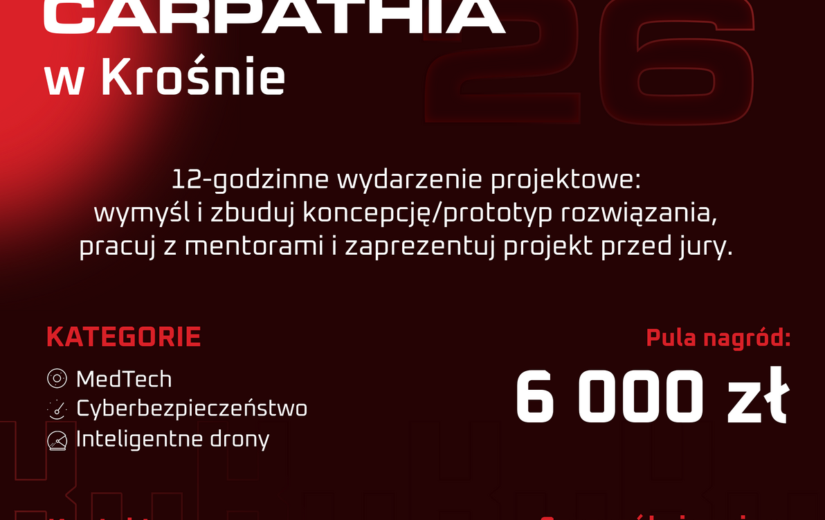 Zdjęcie do Zapraszamy do udziału w eliminacjach lokalnych do HackCarparhia