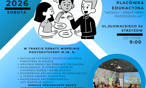 Zaproszenie na debatę antysmogową w dniu 24.10.2026 r.